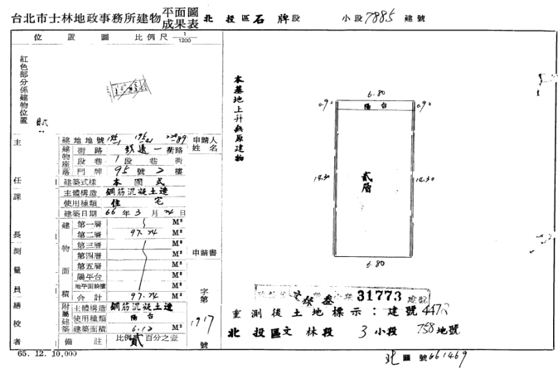 捷運明德站7分鐘|自強市場|明德國中|福星公園