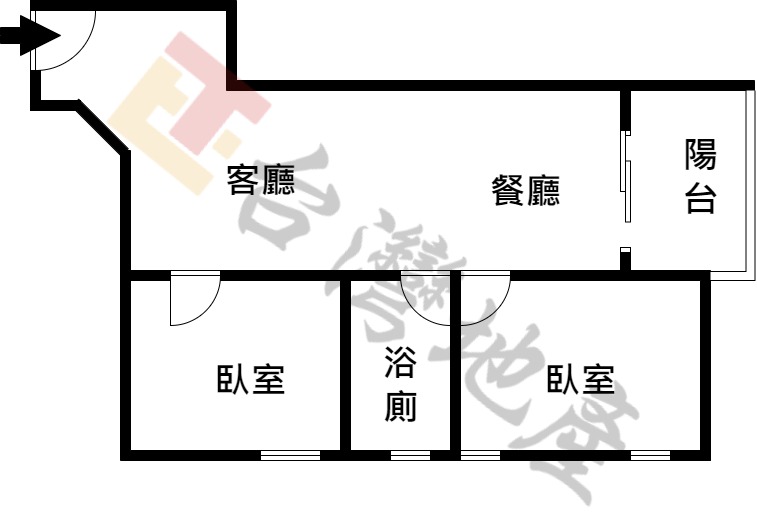 C32-1 中山直美高樓2房