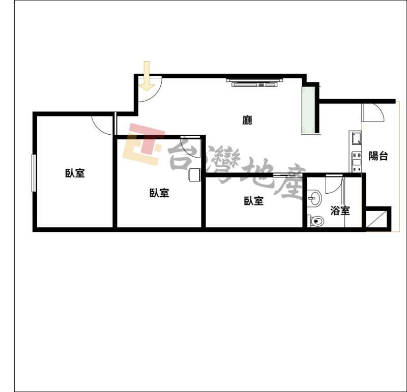 F13 迪化三房免爬高