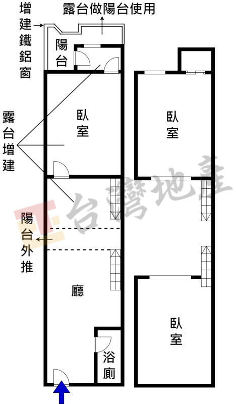 L16 永安市場對面電梯樓中樓*